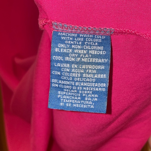 Caribbean Joe Off the shoulder tie neck dress Navy Blue Beach Size L - Picture 4 of 8